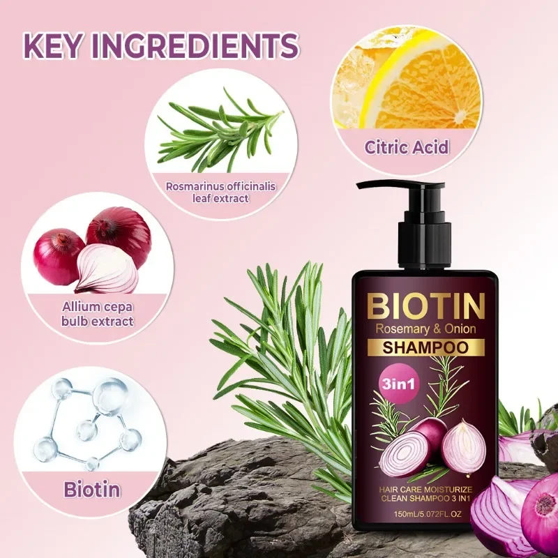 150 ml BIOTIN Champú de romero - Hair Care Natural Ingredients reseña y precio