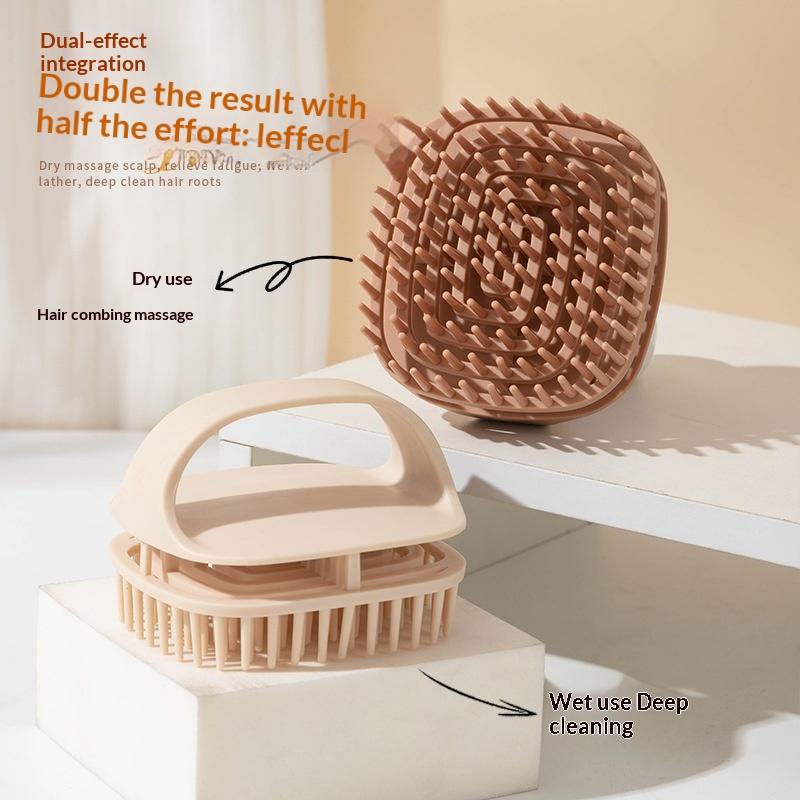 Cepillo de champú para masaje  - Hair Care Dandruff reseña y precio